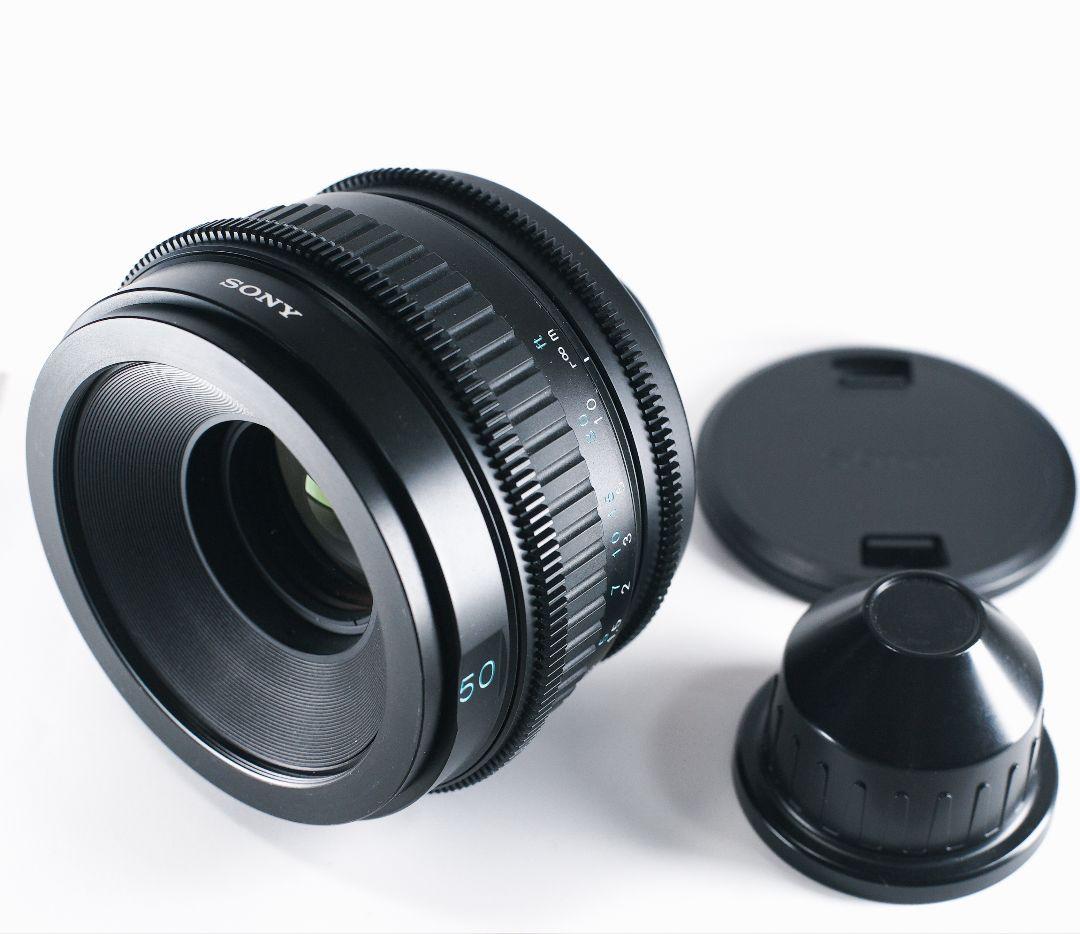 SONY 50mm T2.0 シネマレンズ PLマウント 美品