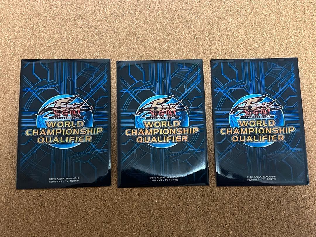 遊戯王　WCQスリーブ2010　青　15枚