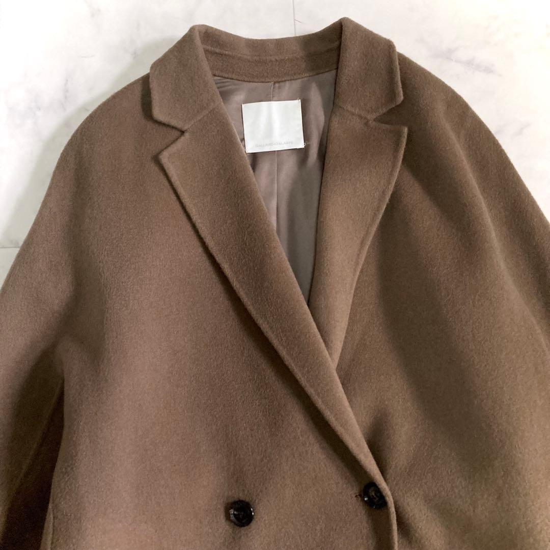 ガリャルダガランテ オーバーチェスターコート ブラウン ウール