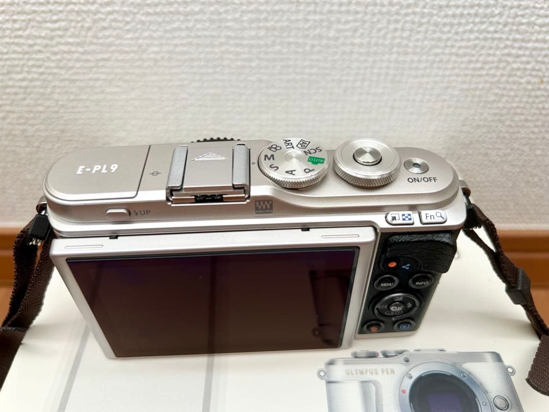 ✨最終値下げ✨OLYMPUS PEN E-PL9 シルバー 本体と付属品