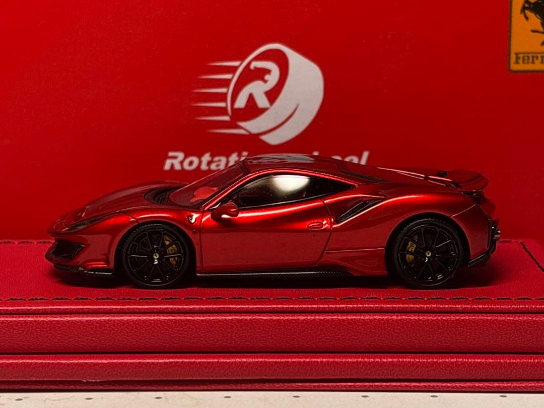 Rotating Wheel 1/64 フェラーリ 488ピスタ