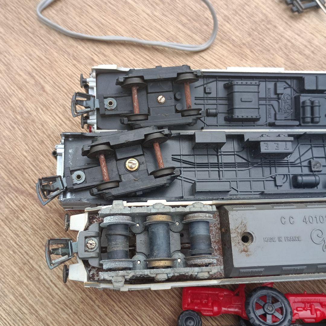 4421)海外HOゲージ　車両　レール　その他セット　難あり