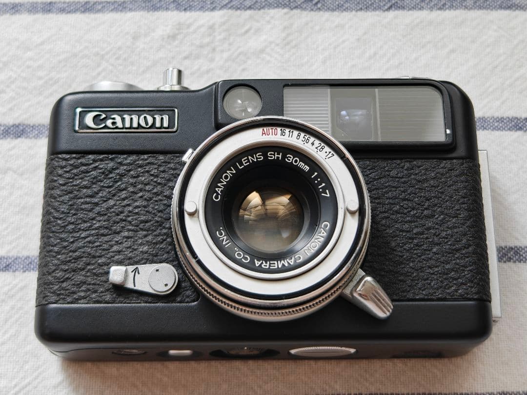フィルムカメラ Canon demi EE17 30mm f1.7