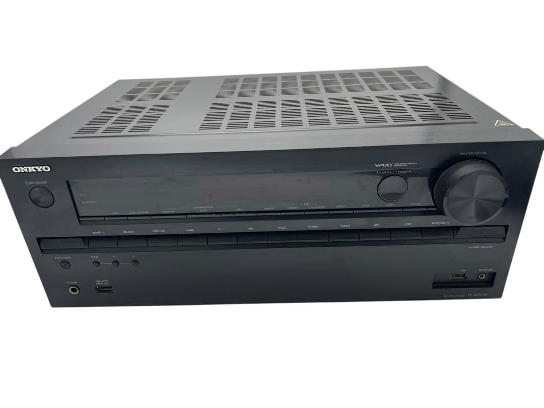 動作品 ONKYO TX-NR636 AVアンプ オンキョー リモコン 取説付