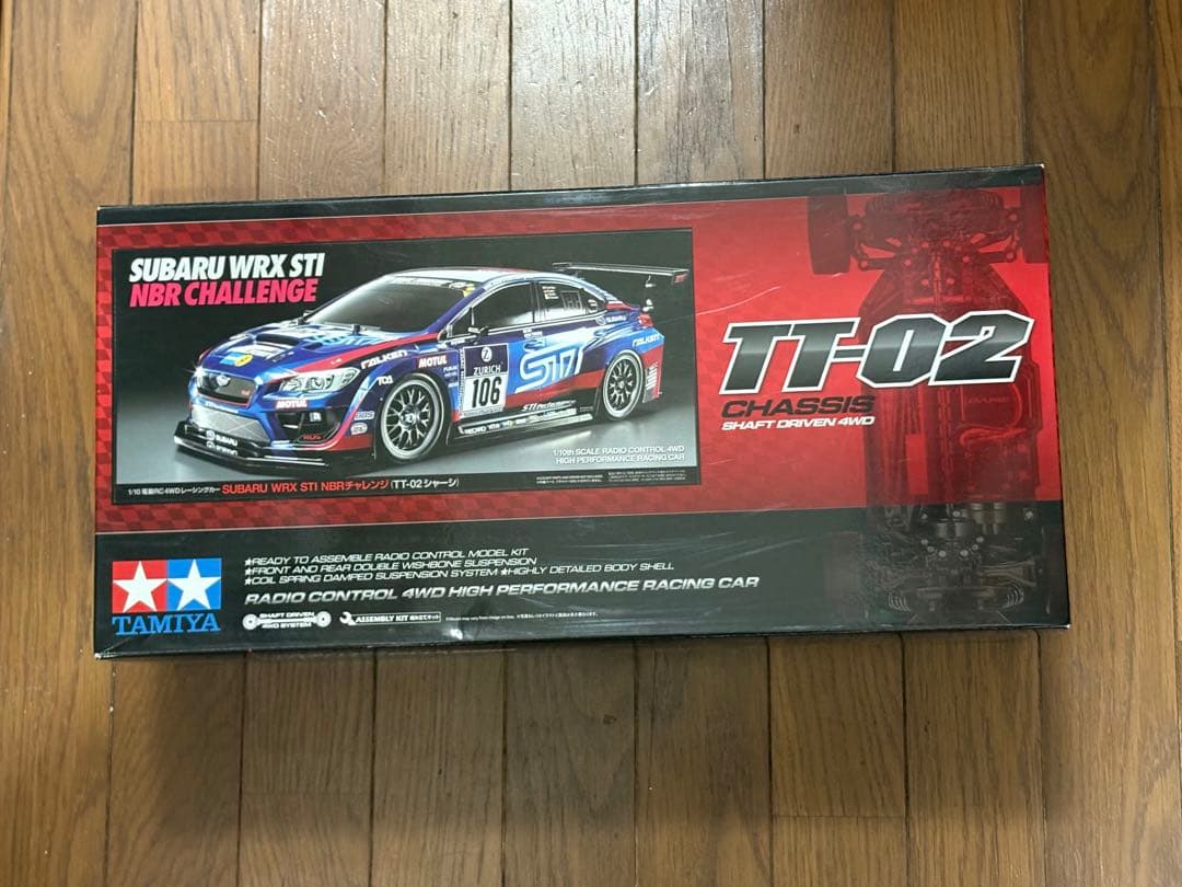 ホビーラジコン TAMIYA SUBARU WRX STI NBR CHALLENGE