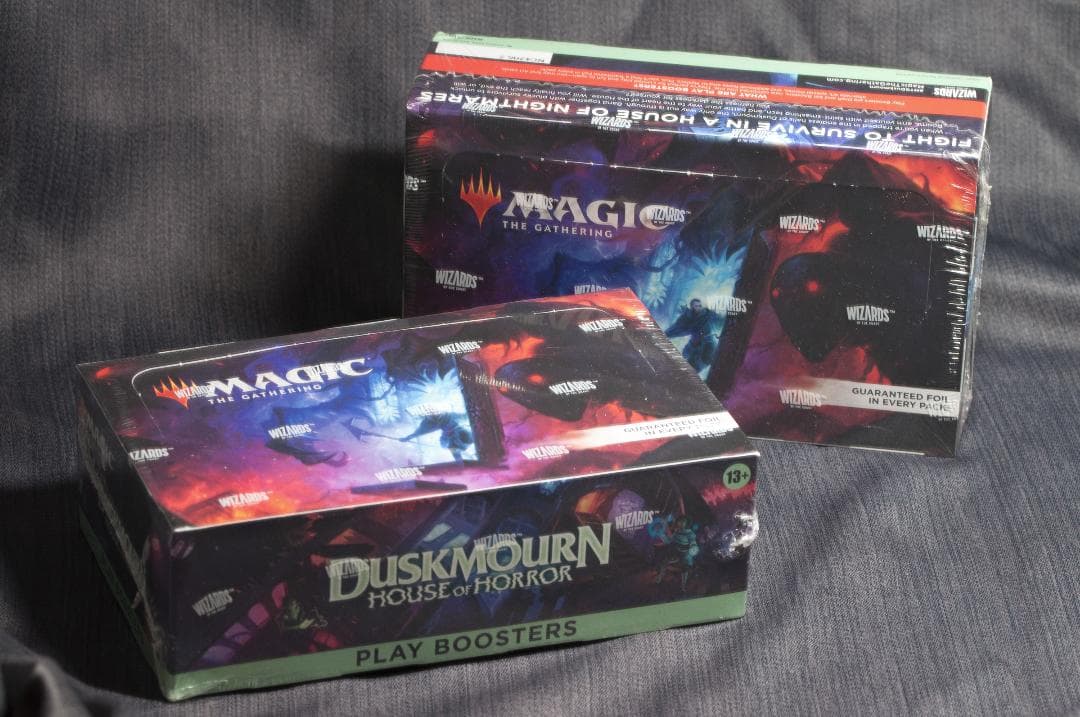 MTG Duskmourn プレイブースター(英語版) 2BOX 1/2