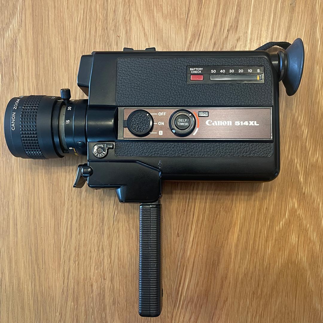 Canon 8mmフィルムカメラ 514XL