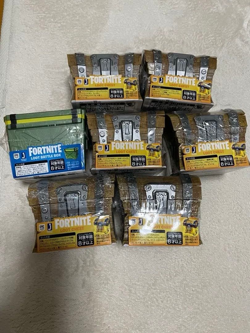 新品　フォートナイト　宝箱01〜06 弾薬箱03 フィギュア