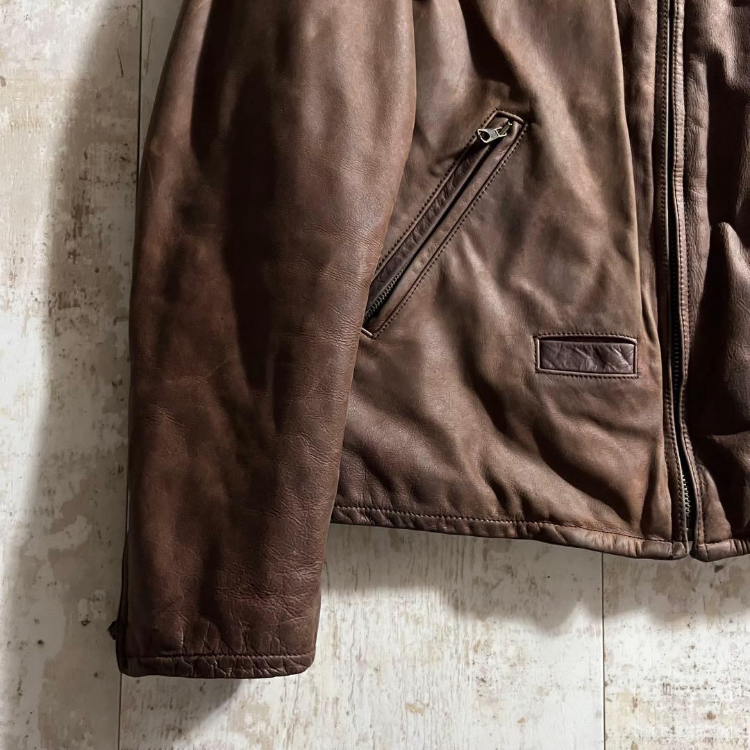 dezert デザート イタリア製 本革 皮革 レザー ライダース ジャケット