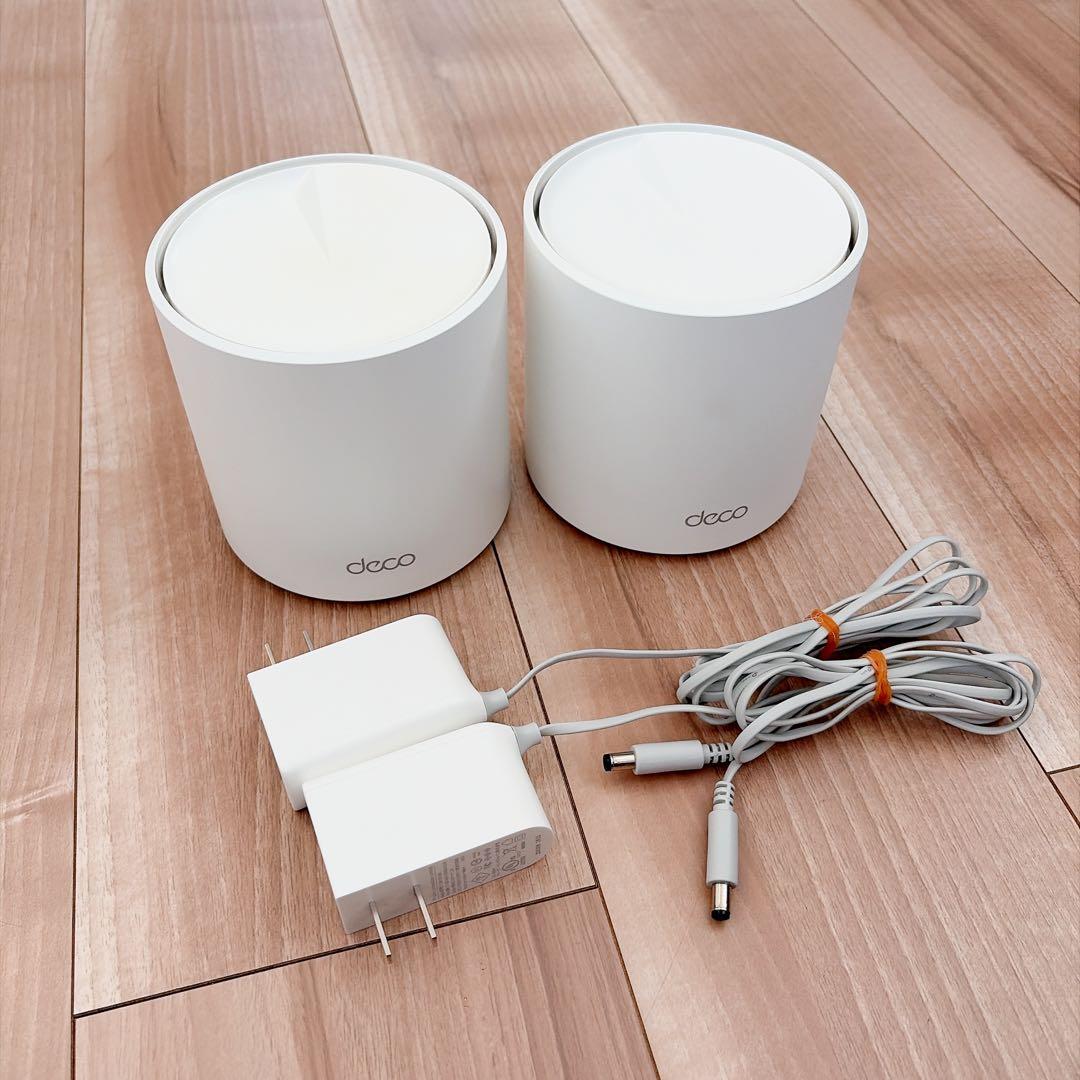 TP-Link Deco x50 無線LANルーター 2台セット