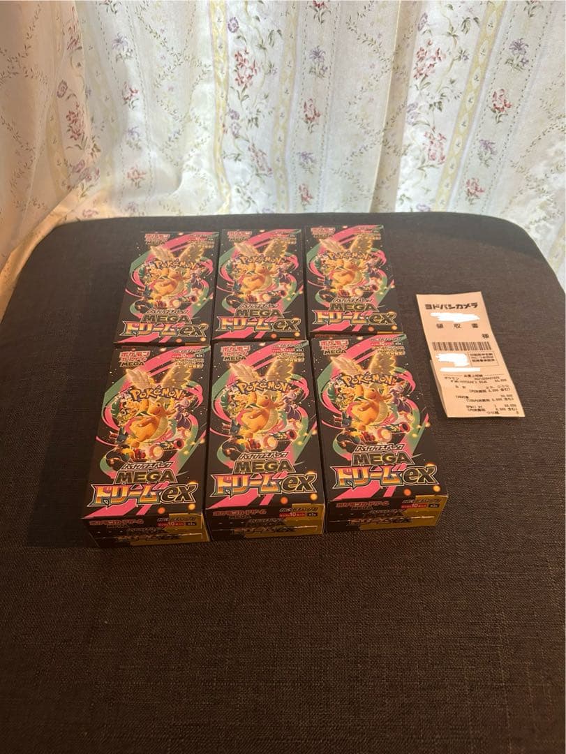 MEGAドリームex シュリンクなし　ペリペリなし　6box ヨドバシ産