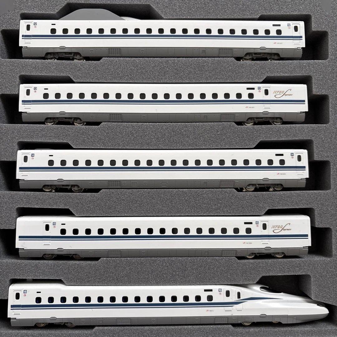 KATO N700S 16両フルセット　全車純正室内灯付