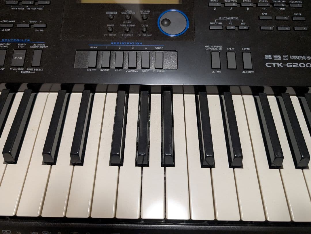 CASIO CTK-6200 電子キーボード