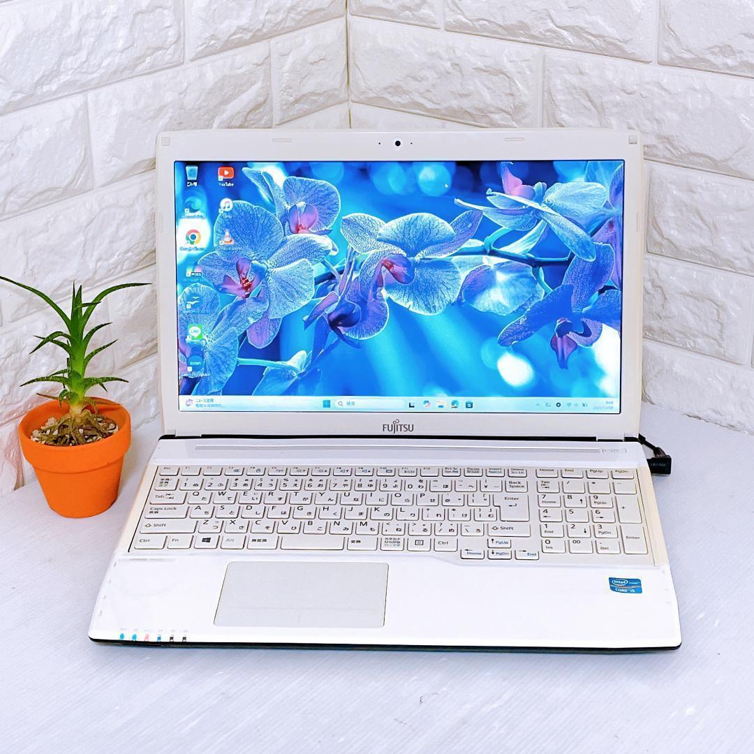 ノートパソコン 快速SSD Windows11 i5 8GB NEC ノートPC