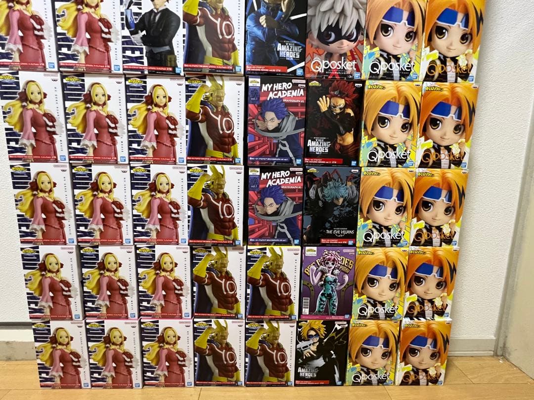 未開封 僕のヒーローアカデミア ヒロアカフィギュア 56個 まとめ売り 緑谷