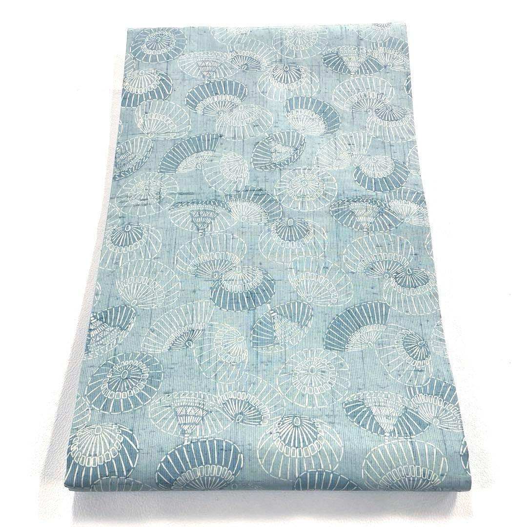 専用帯5062 ●高級 正絹 紬 型染 名古屋仕立て 名古屋帯 番傘