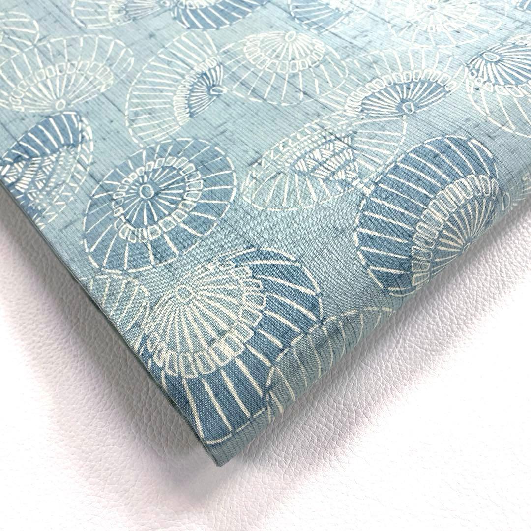 専用帯5062 ●高級 正絹 紬 型染 名古屋仕立て 名古屋帯 番傘