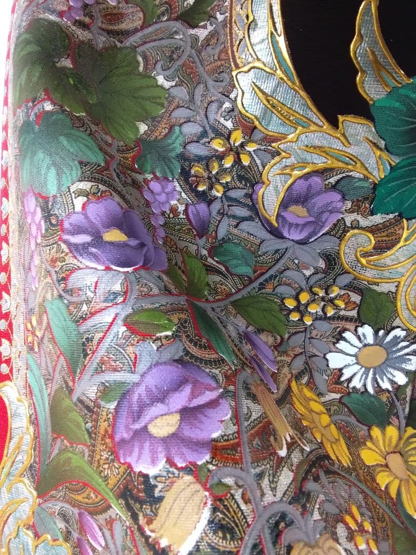 振袖フルセット、正絹振袖落款、成人式、重ね衿帯揚げ帯締、西陣袋帯ガード加工、襦袢