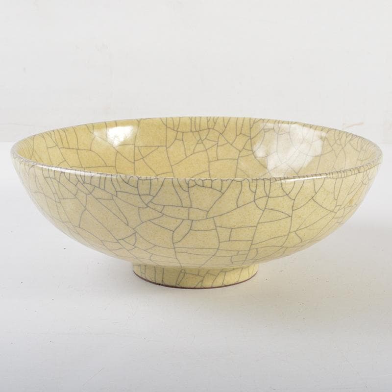 中国　南宋　官窯　青磁　氷裂文　鉢　C　R5924