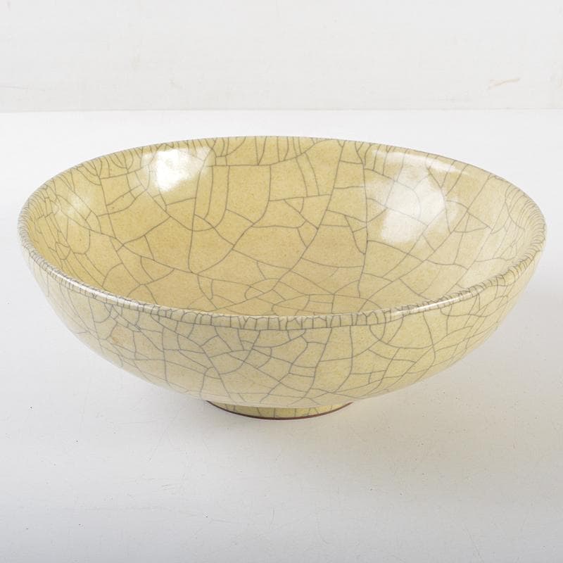 中国　南宋　官窯　青磁　氷裂文　鉢　C　R5924