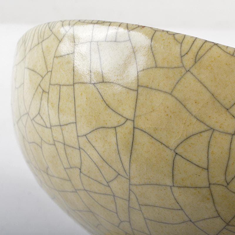 中国　南宋　官窯　青磁　氷裂文　鉢　C　R5924