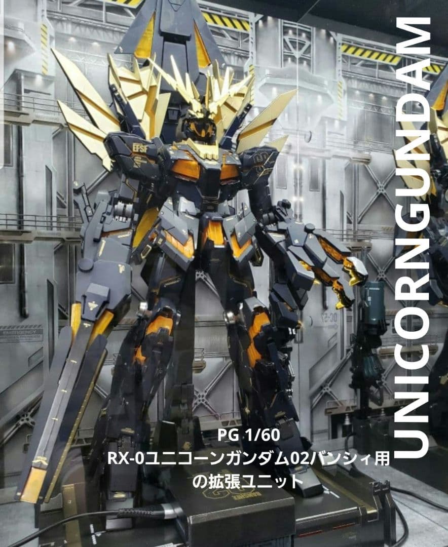 PG 1/60 RX-0ユニコーンガンダム02バンシィ用の拡張ユニット
