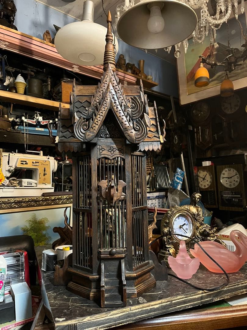 タイ様式木製電灯 、タイ様式木製ブラケット 、タイ様式鳥籠 、タイ王朝ブラケット