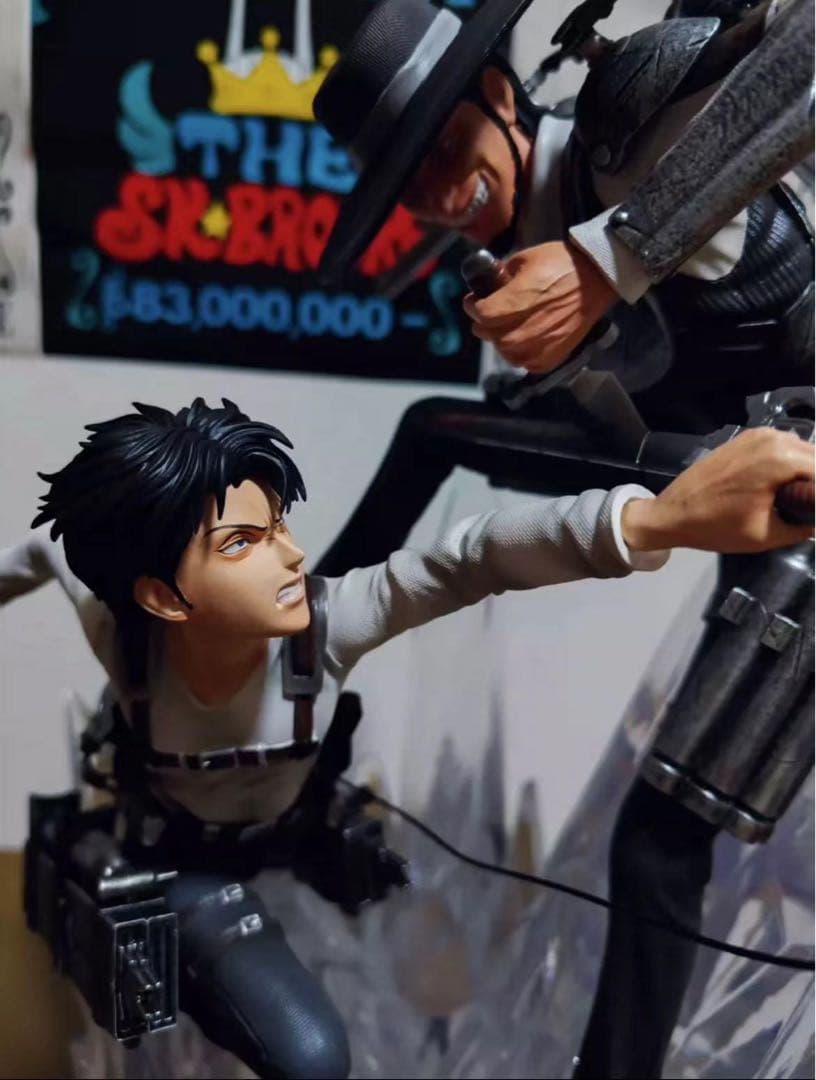 進撃の巨人 リヴァイ·アッカーマン ガレージキット ガレキ スタチュー⑤