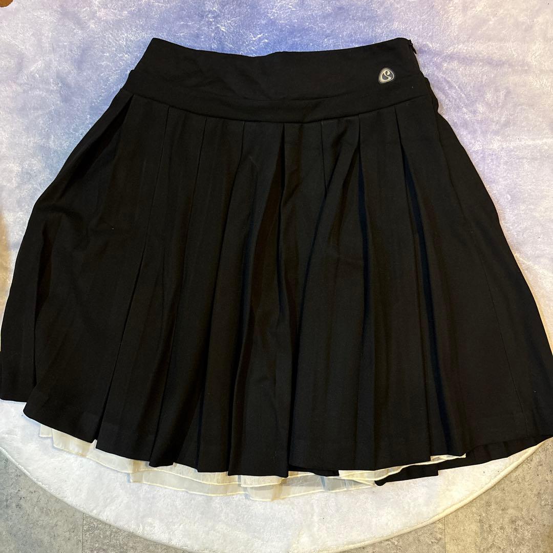 coyseio プリーツスカート Black