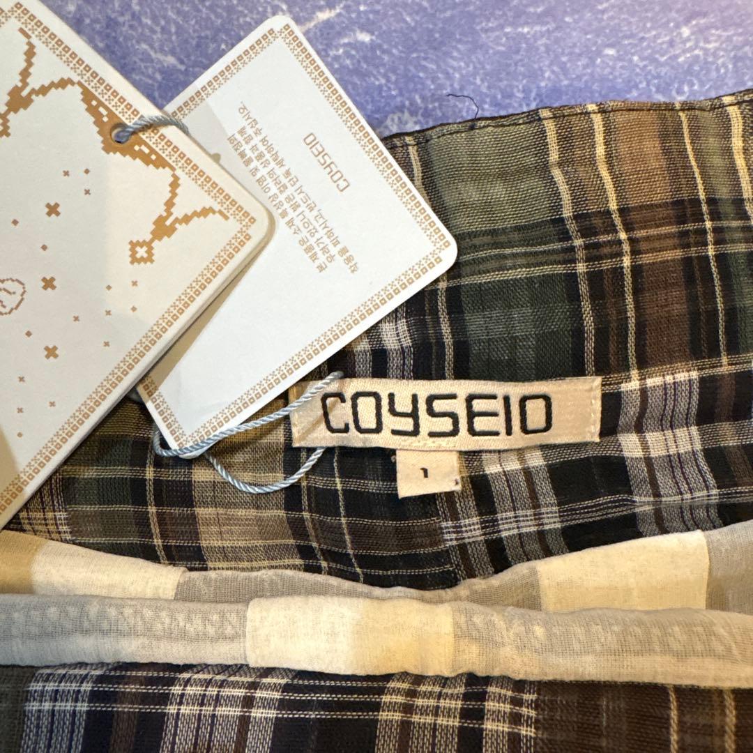 coyseio プリーツスカート Black