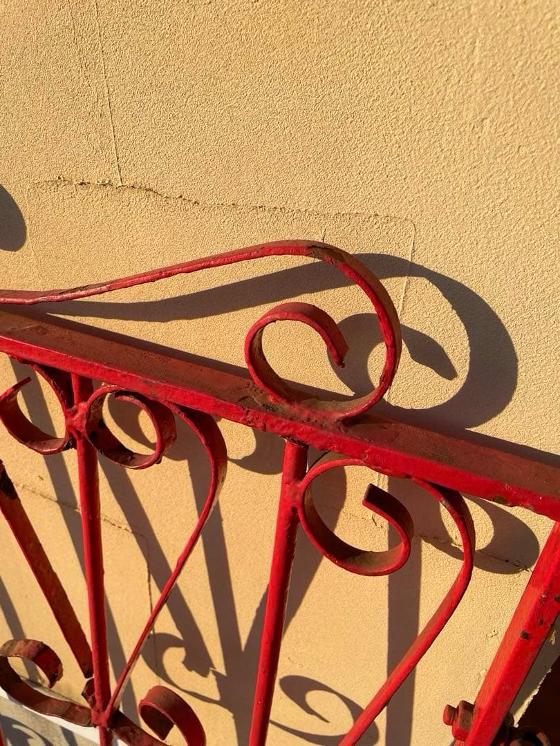 アンティーク門扉　ガーデンフェンス　ガーデニング雑貨　店舗什器　フェンス