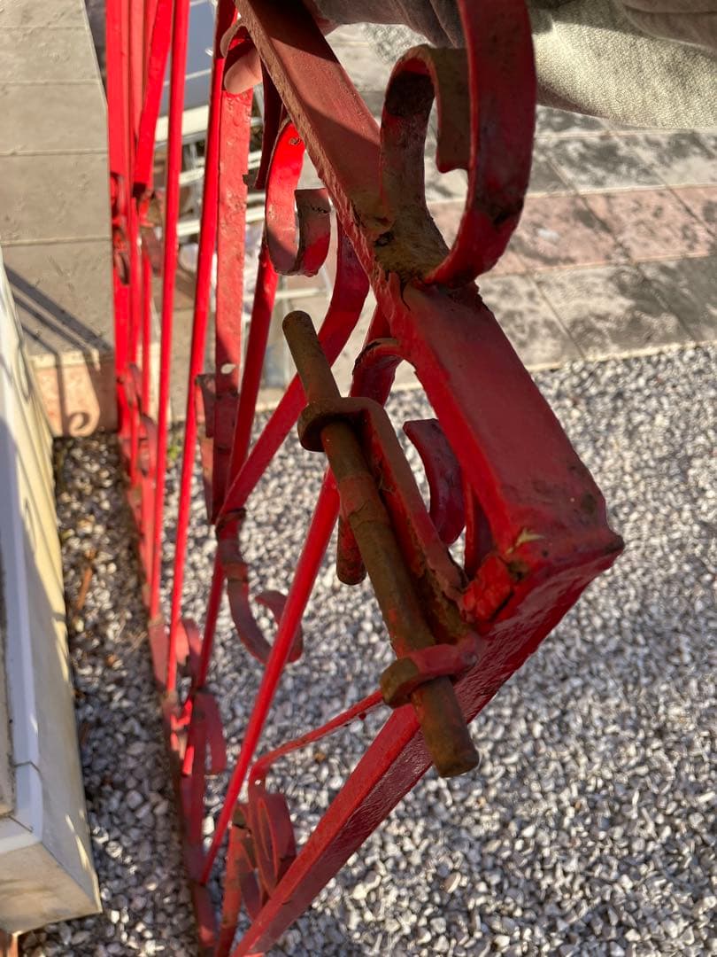 アンティーク門扉　ガーデンフェンス　ガーデニング雑貨　店舗什器　フェンス