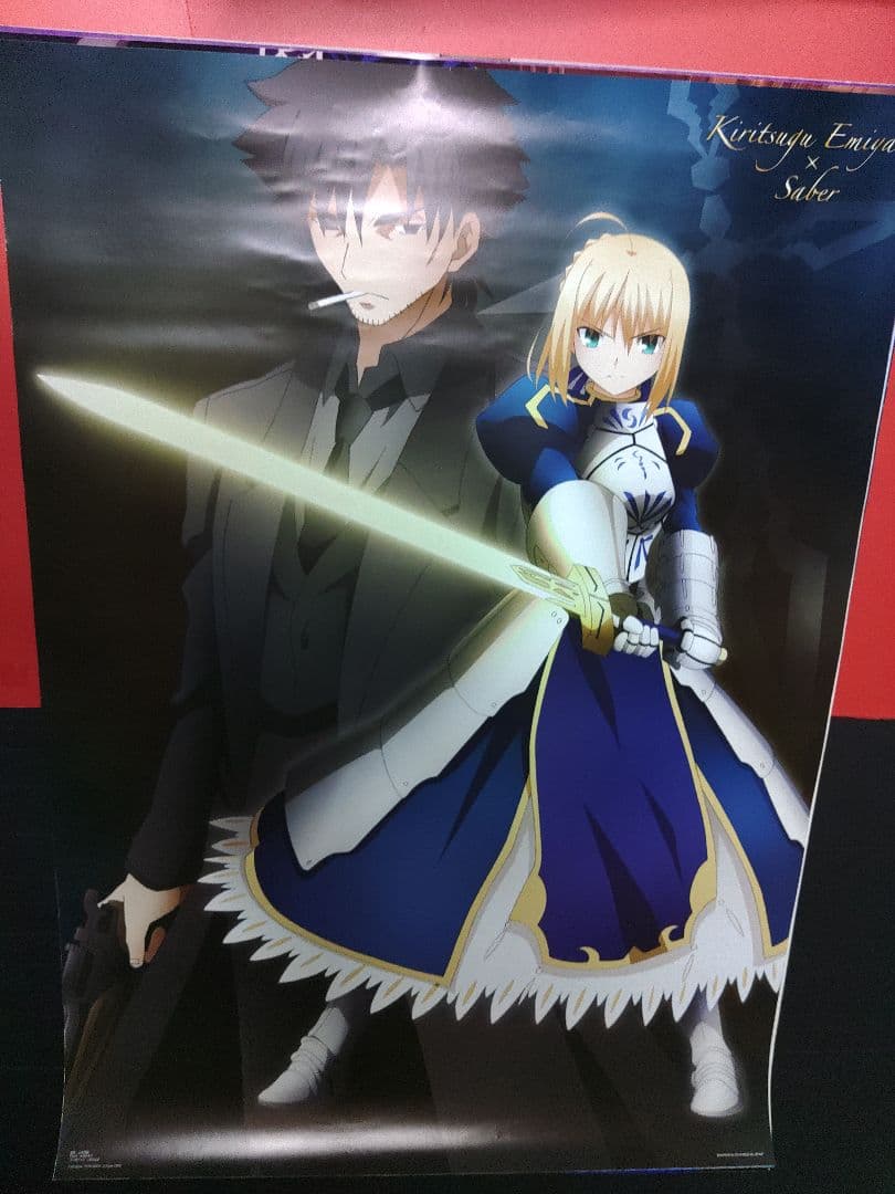 アニメポスター　Fate zero 　 2枚セット A1ポスター