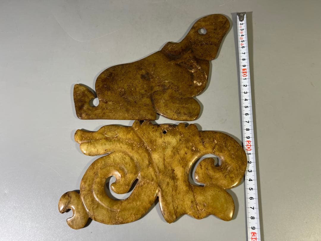 DT698 中国 玉石 二件