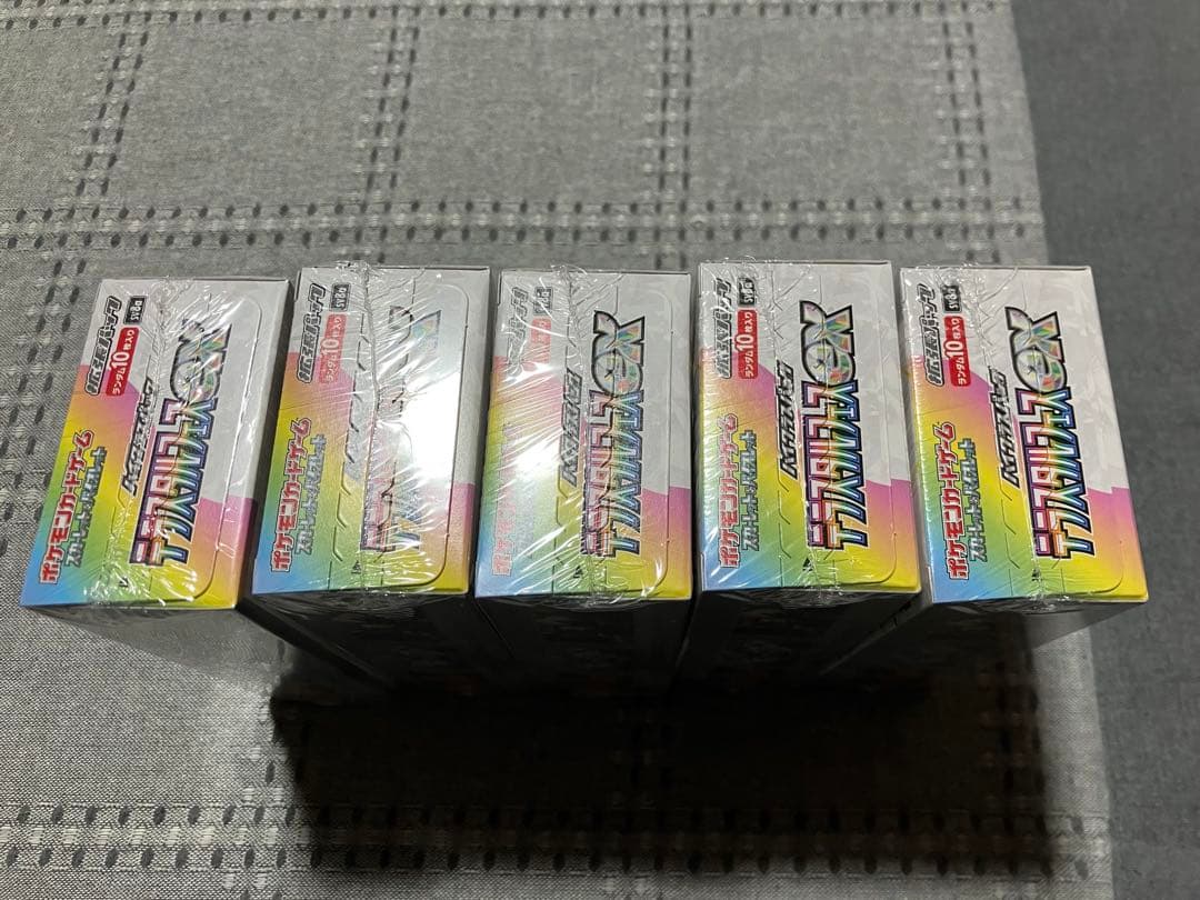 ポケモンカードゲーム テラスタルフェスex シュリンク付き　5BOX