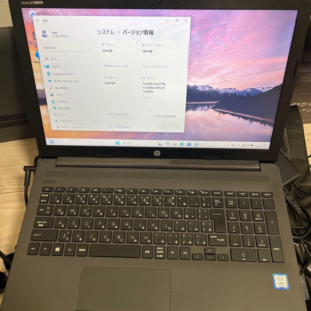 HP ノートPC Intel Core i5 15.6インチ