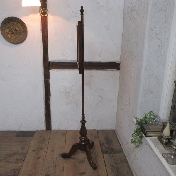 イギリス アンティーク 家具 ポールスクリーン ファイヤースクリーン 6012e