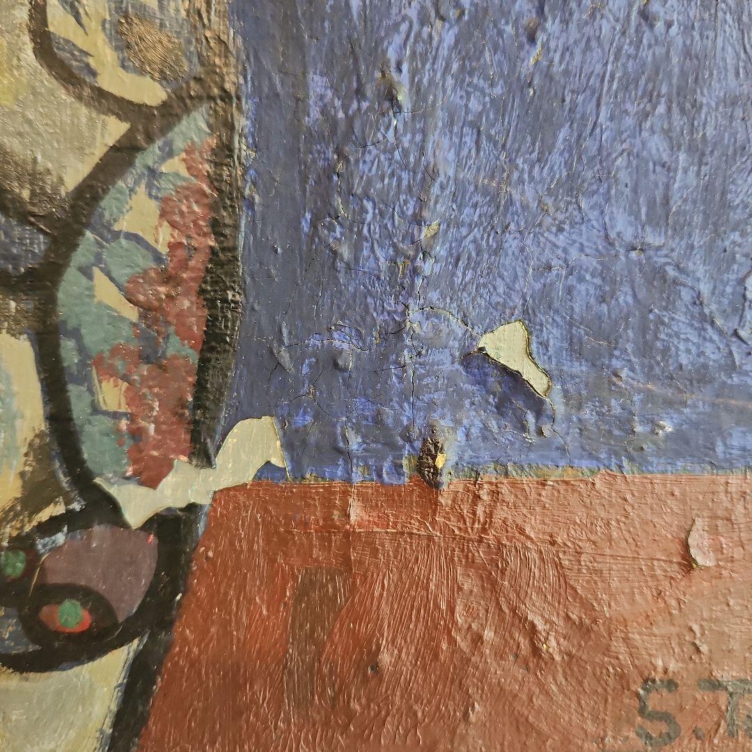 田渕眞兒　油絵　油彩　薔薇シリーズ　花　No.2-9+t+s