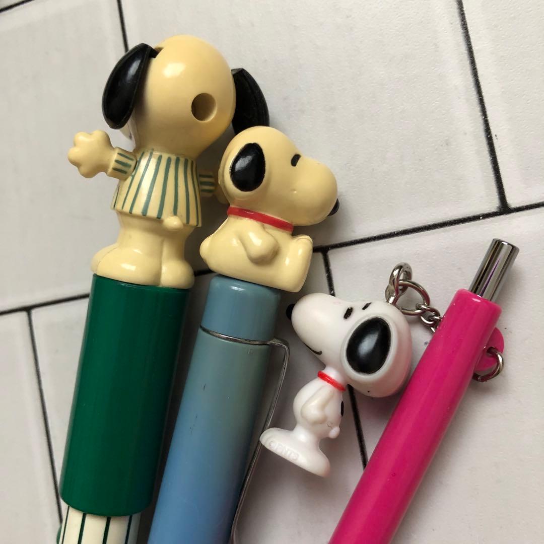 スヌーピー　ボールペン　シャープペンシル　ジャンク品　USJ　チャーリーブラウン