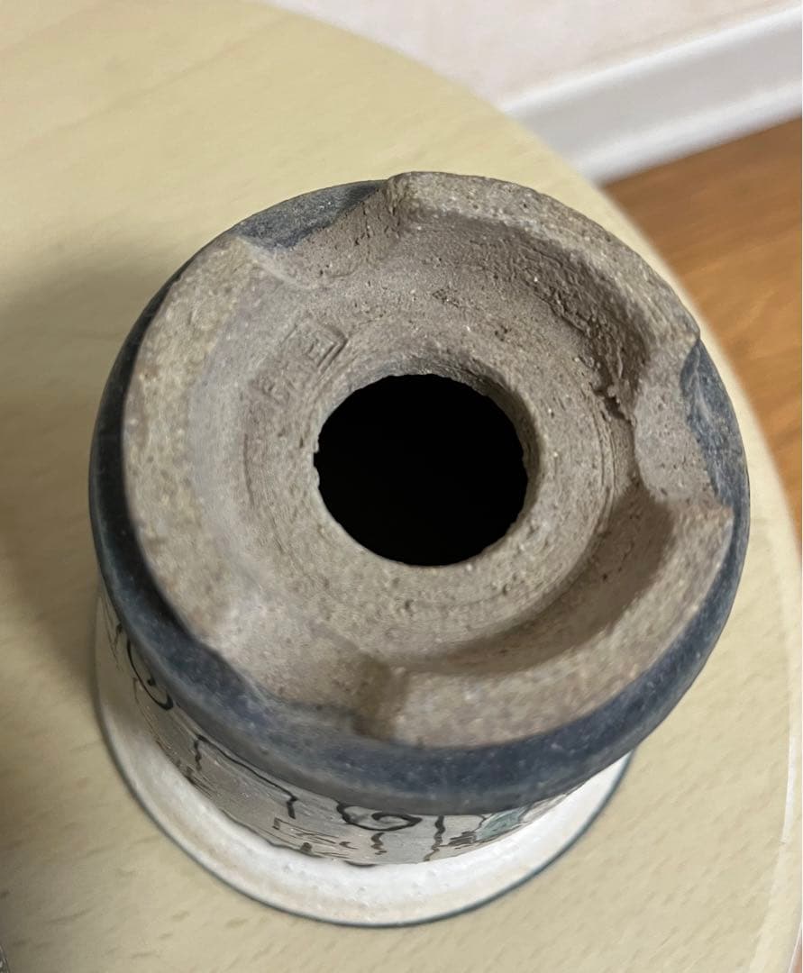 陶翠作　東海道五拾三次画　盆栽小鉢