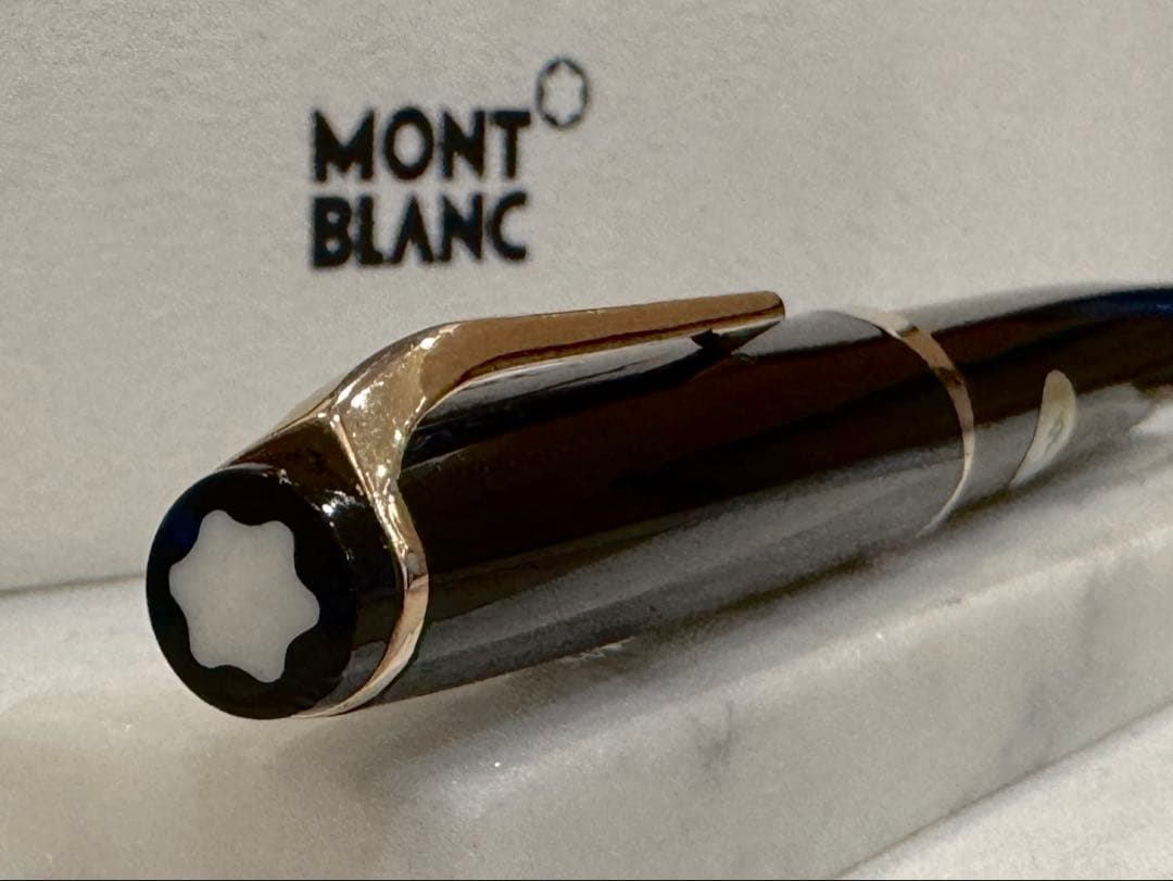 【極美品】モンブラン No 14 万年筆 ブラック 18K EF