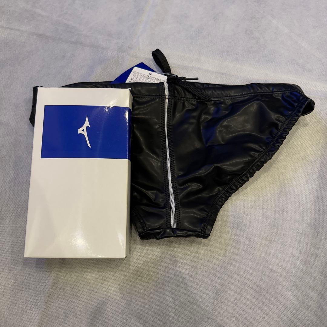 即購入OK ミズノ　MIZUNO 水球用水着　ポロパン　M 黒