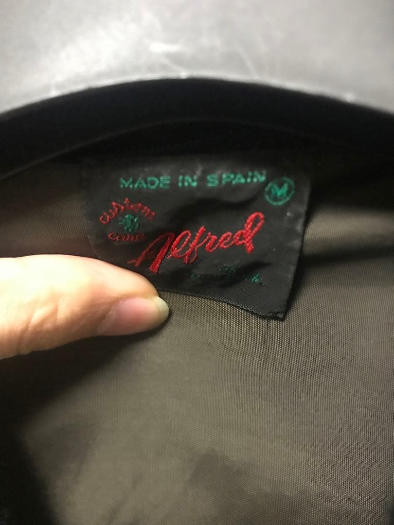 ジャケット・アウター euro vintage 70's leather and kint