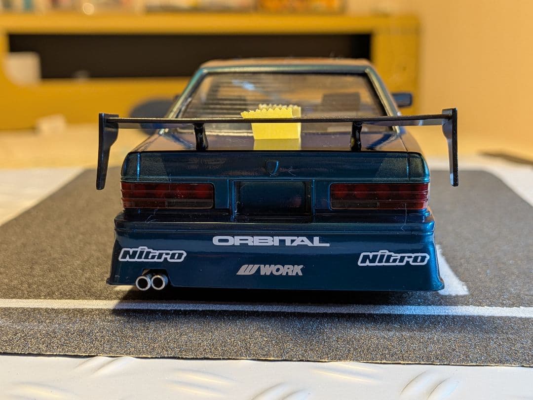 アオシマ 1/24 ザ・ハイソカー No.3 ニッサン F31レパードドリ車風