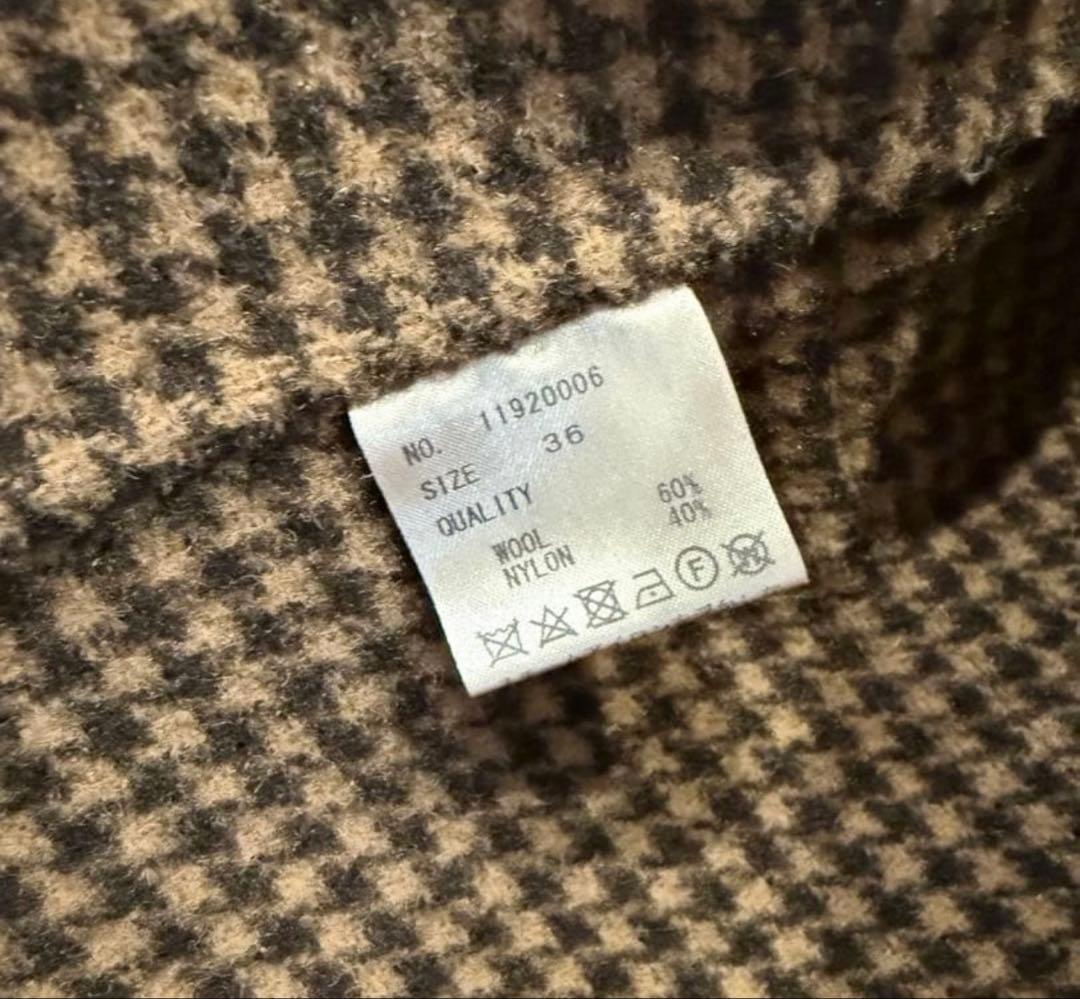 美品　クリーニング済　TODAYFUL チェスターコート　36