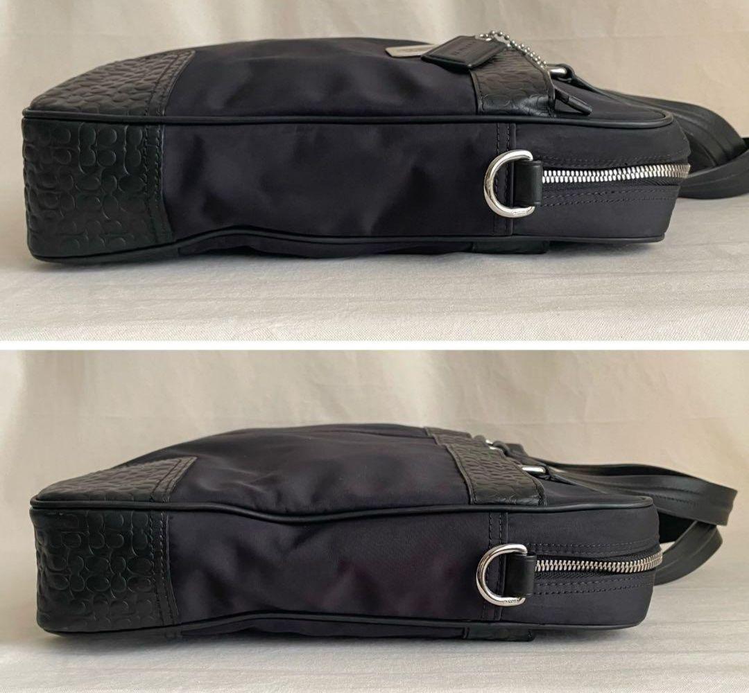 ☆COACH 2wayショルダービジネスバッグ 黒 A4