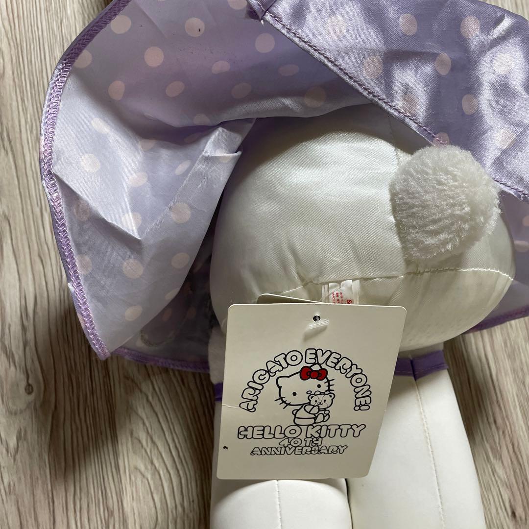 ハローキティ40th タイニーチャム HUG ドール 特大BIGぬいぐるみ