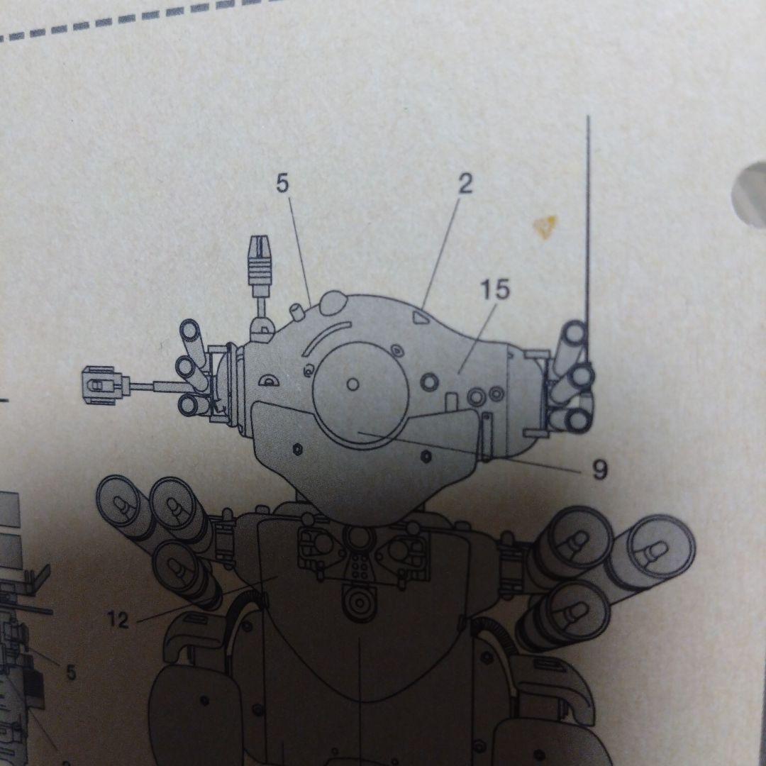 マシーネンクリーガー 陸戦ガンス (1/20スケールプラスチックモデル)