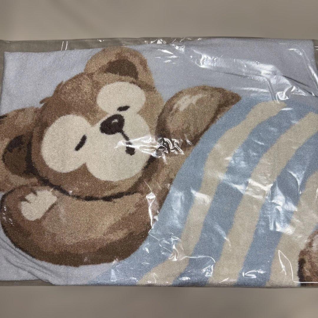 東京ディズニーリゾート　ダッフィー　ジェラートピケ　ブランケット