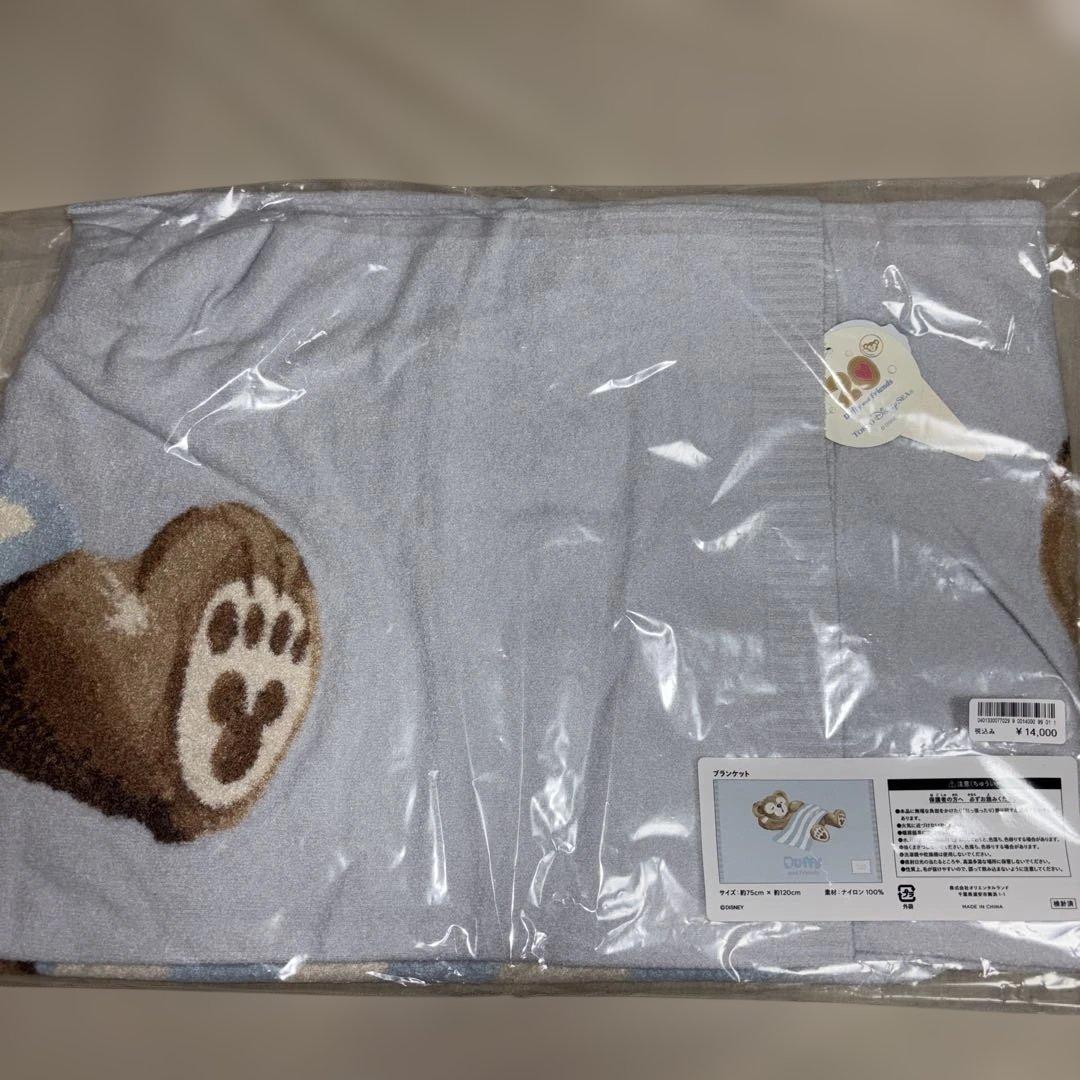 東京ディズニーリゾート　ダッフィー　ジェラートピケ　ブランケット